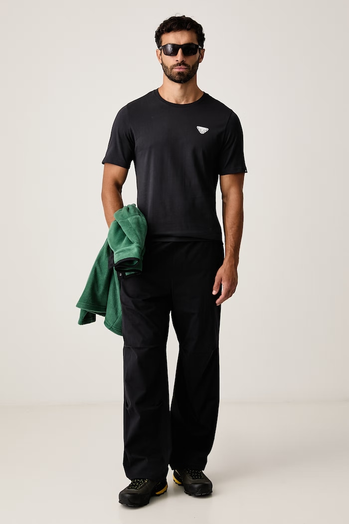Dynafit T-shirt sportowy męski bawełniany BACK GRAPHIC 08.0000072146 czarny AW26