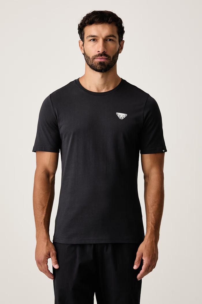 Odzież Dynafit T-shirt sportowy męski bawełniany BACK GRAPHIC 08.0000072146 czarny