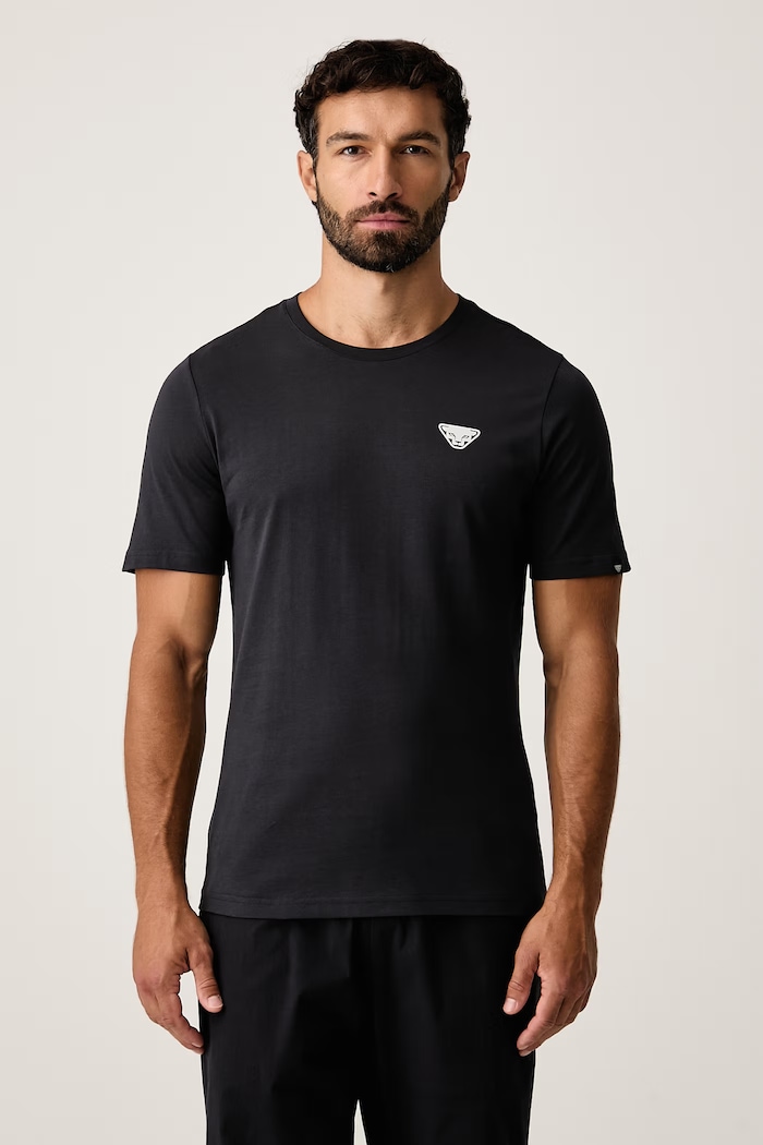 Odzież Dynafit T-shirt sportowy męski bawełniany BACK GRAPHIC 08.0000072146 czarny