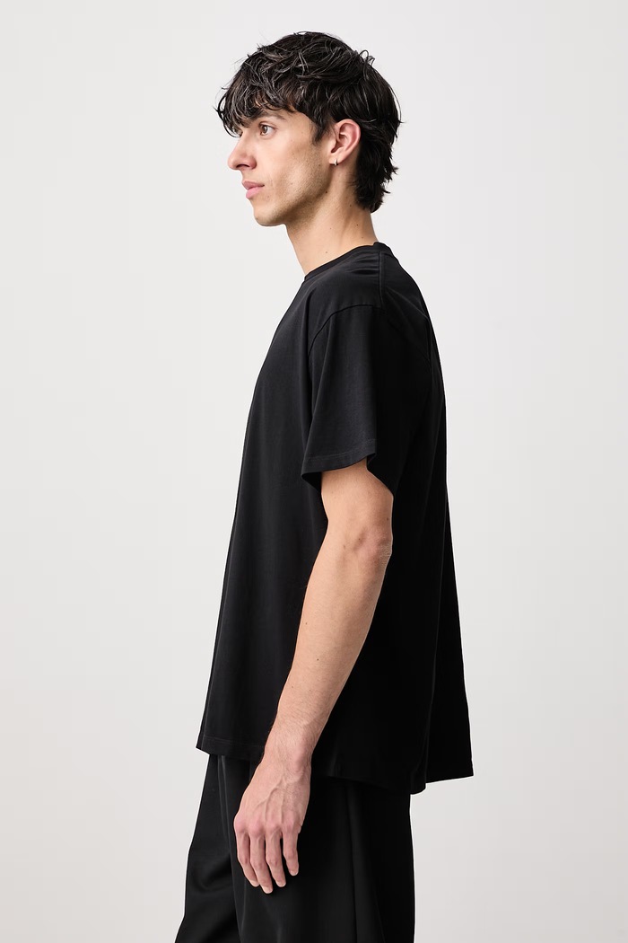 T-shirt męski bawełniany MM6 Maison Margiela SH2GC0048.M20048 czarny