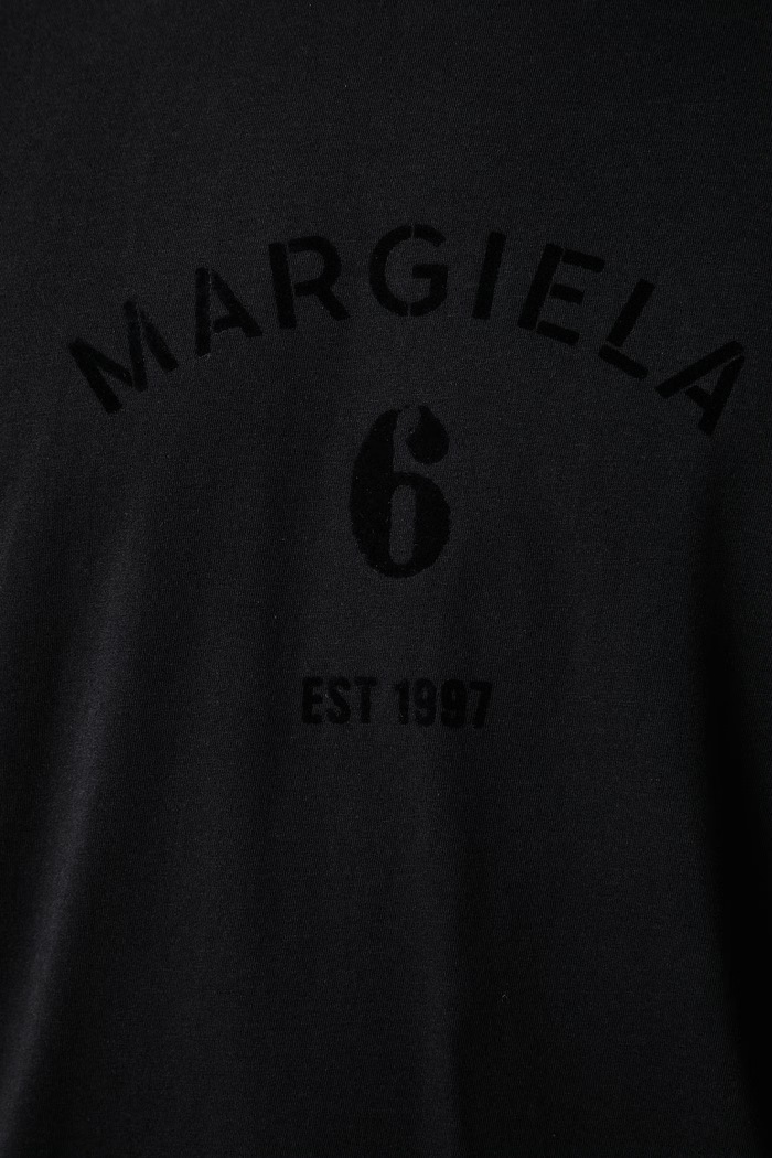 T-shirt męski bawełniany MM6 Maison Margiela czarny SH2GC0048.M20048