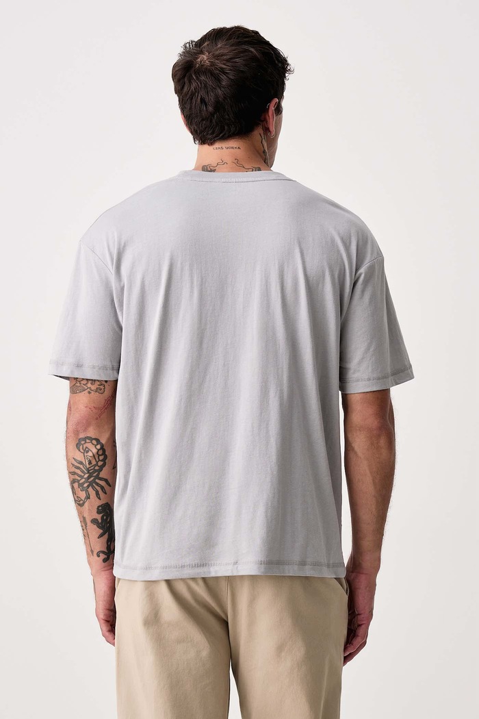 Ρούχα Tommy Hilfiger T-shirt ανδρικό βαμβακερό UM0UM03685 γκρί