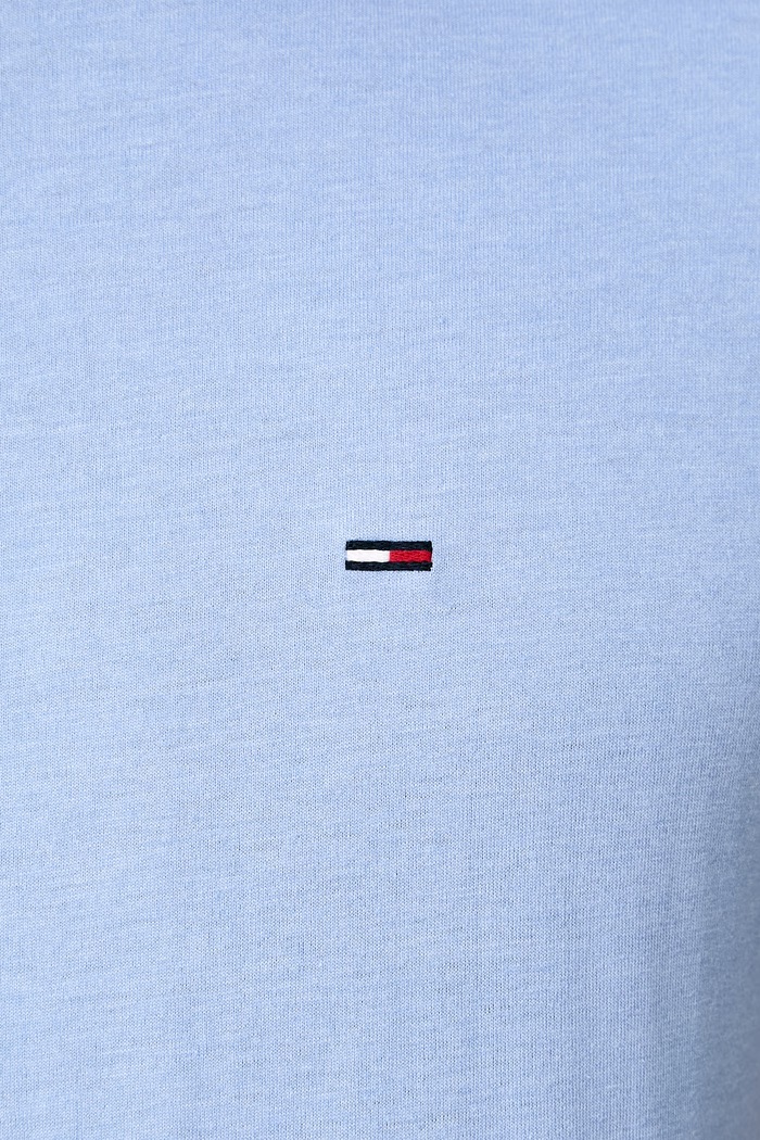 Tommy Jeans tričko pánske s bavlnou DM0DM20363. modrá