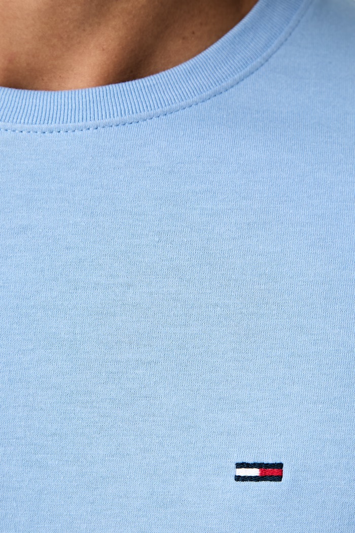 Tommy Jeans tričko pánské bavlněné DM0DM04411. modrá