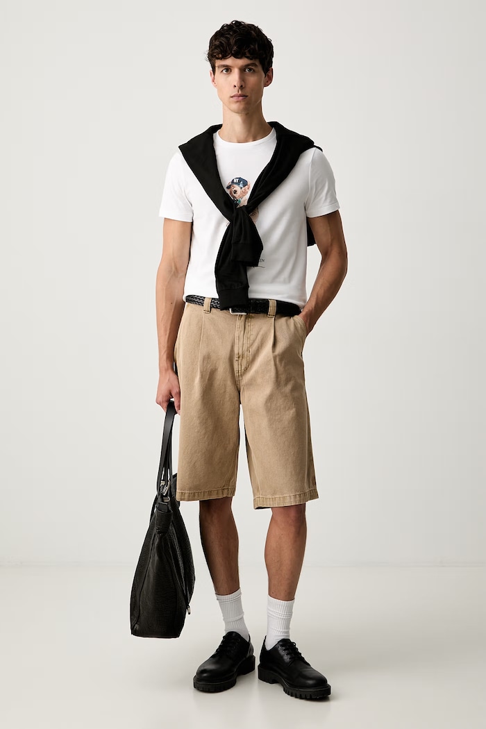 Polo Ralph Lauren T-shirt męski bawełniany 710B30192 biały AW26