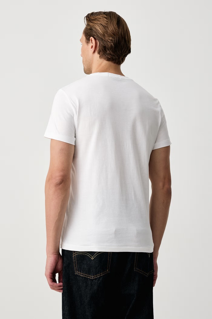 Odzież Polo Ralph Lauren T-shirt męski 710B30186 biały