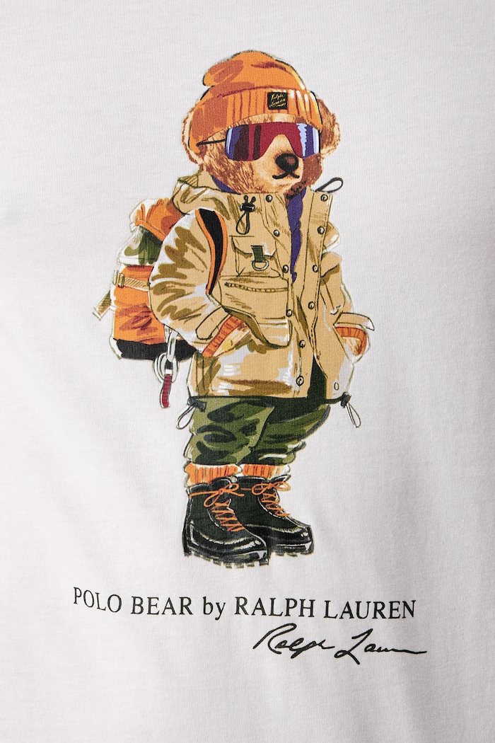 T-shirt męski Polo Ralph Lauren biały 710B30186