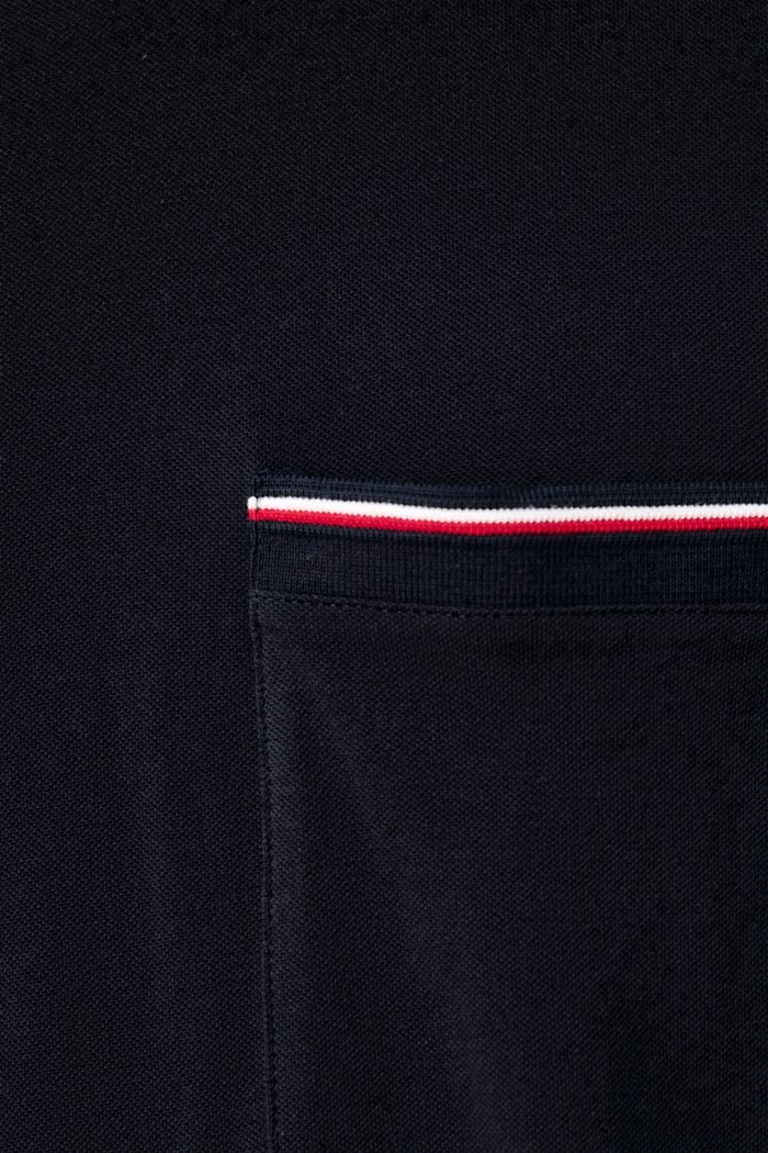T-shirt ανδρικό βαμβακερό Tommy Hilfiger MW0MW44916 σκούρο μπλε