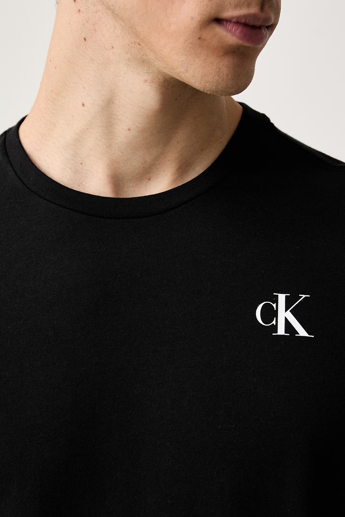 Calvin Klein Jeans T-shirt męski bawełniany LV04RH815G czarny