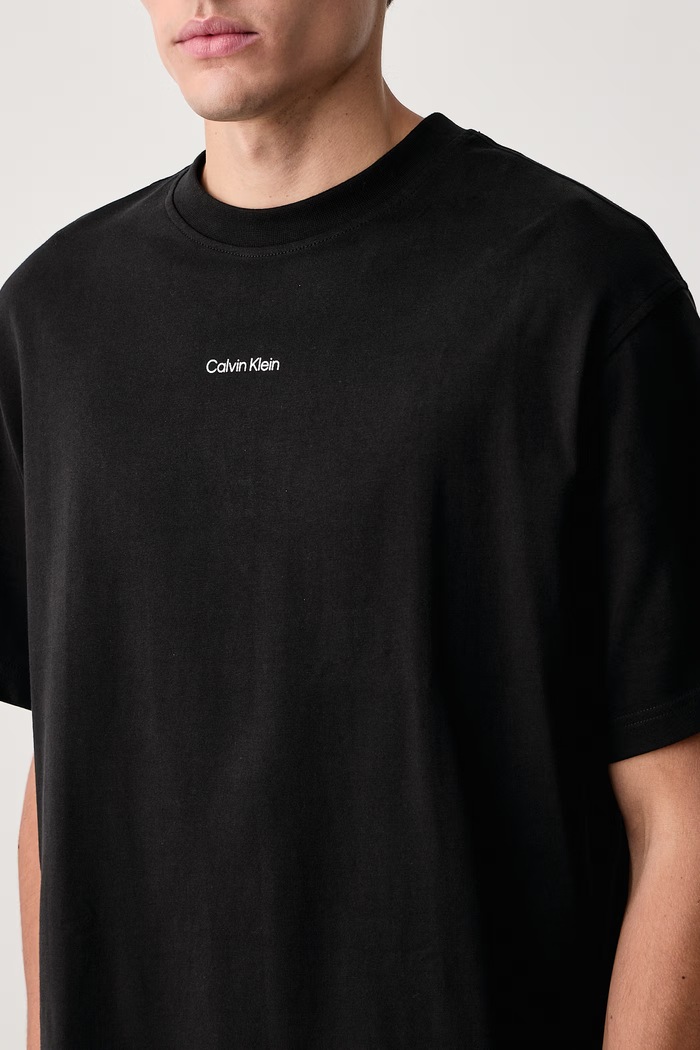 T-shirt męski bawełniany Calvin Klein Jeans LV04RH803G czarny