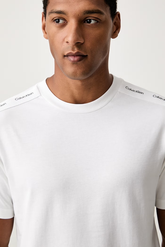 Calvin Klein Jeans férfi pamut póló fehér LV04RH201G