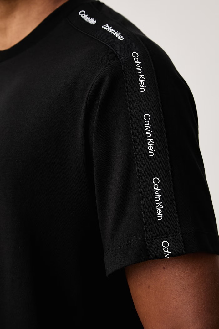 Calvin Klein Jeans kratka majica moška bombažna LV04RH201G črna