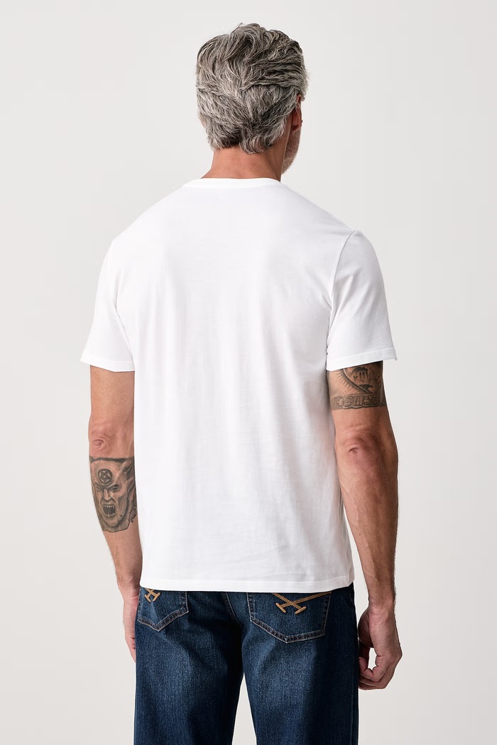 Oblečenie Calvin Klein Jeans Tričko pánske bavlnené LV04RH818G biela