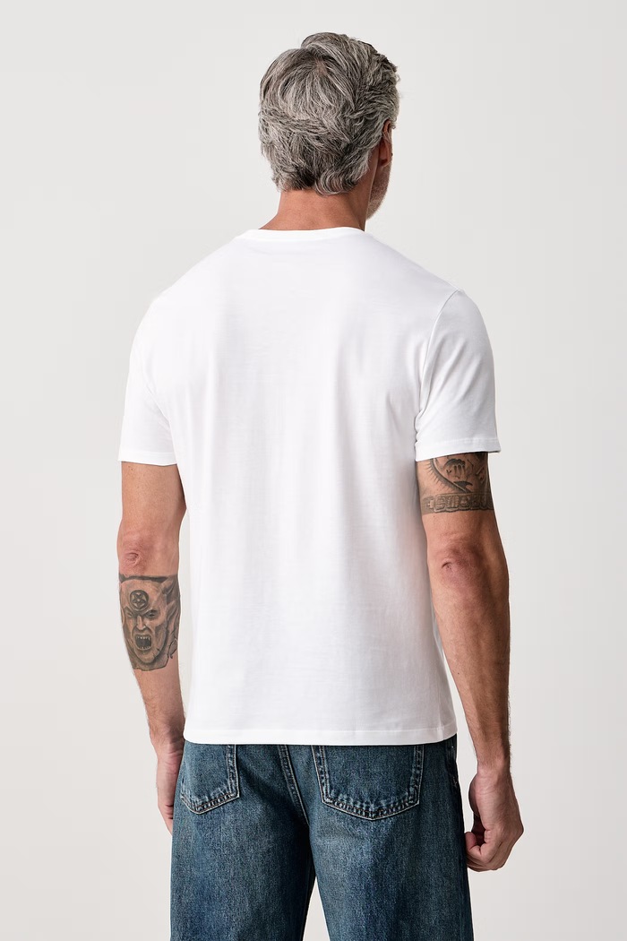Oblečenie Calvin Klein Jeans Tričko pánske bavlnené LV04RH830G biela