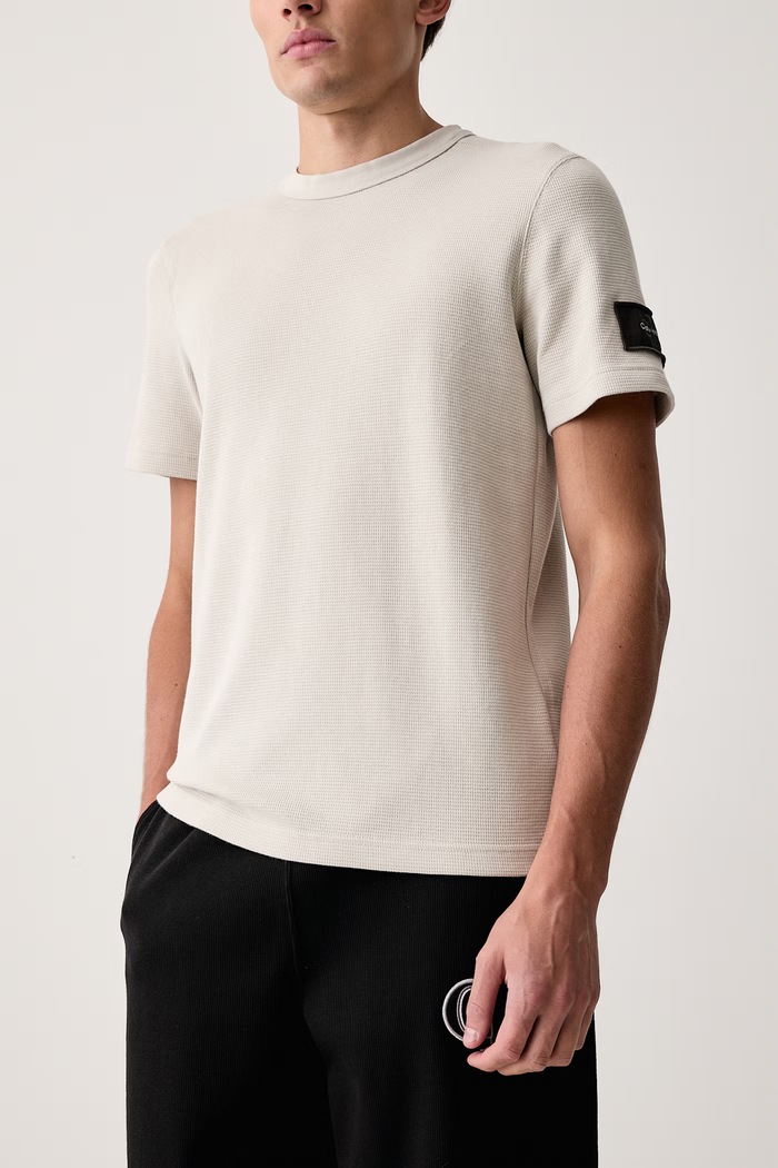 Majica za muškarce od pamuka Calvin Klein Jeans LV04RJ208G siva