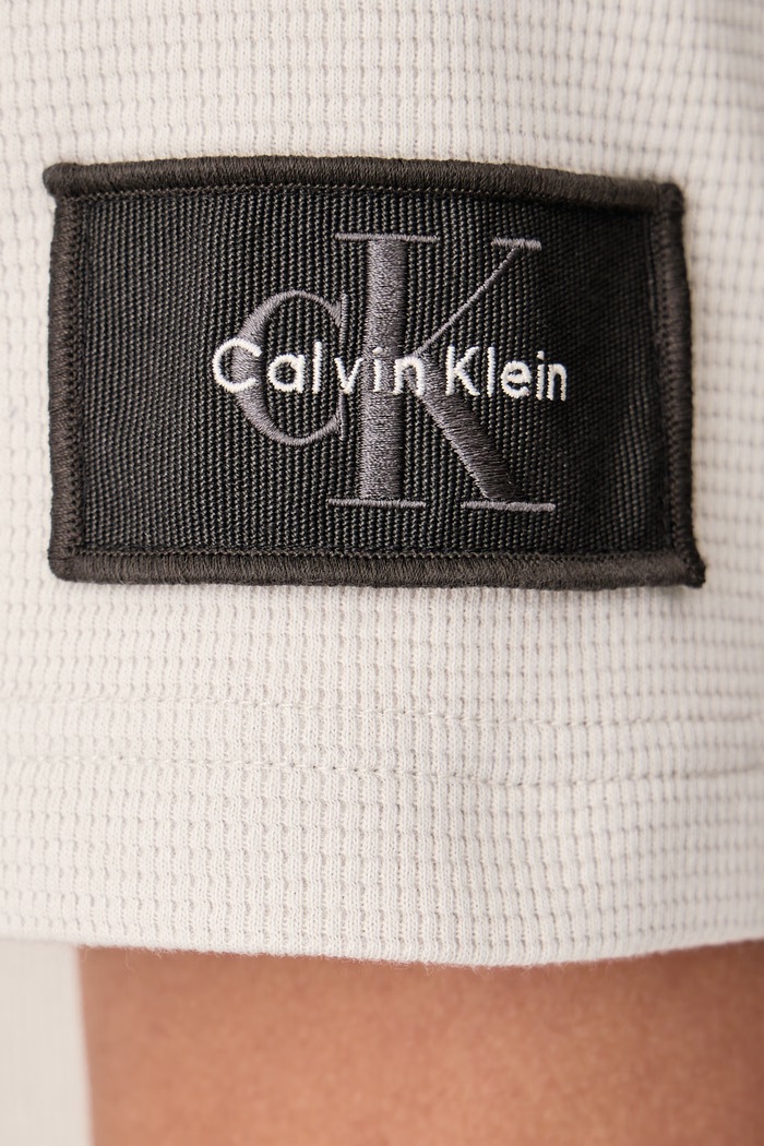 Majica za muškarce od pamuka Calvin Klein Jeans siva LV04RJ208G