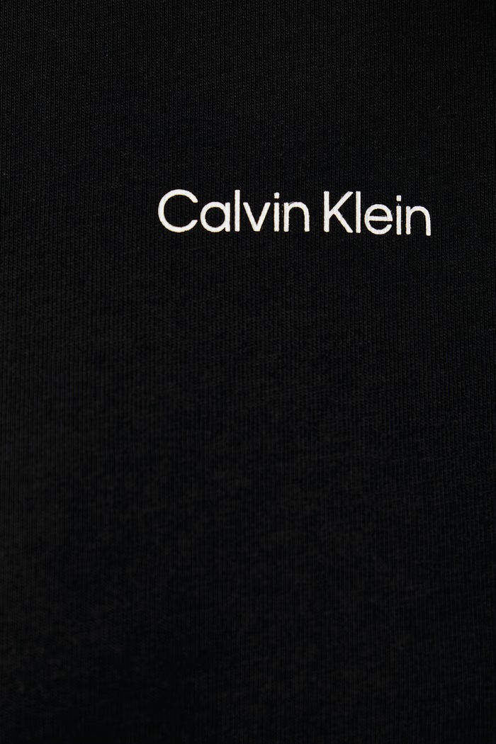 Тениска мъжка от памук Calvin Klein Jeans черен LV04RH821G