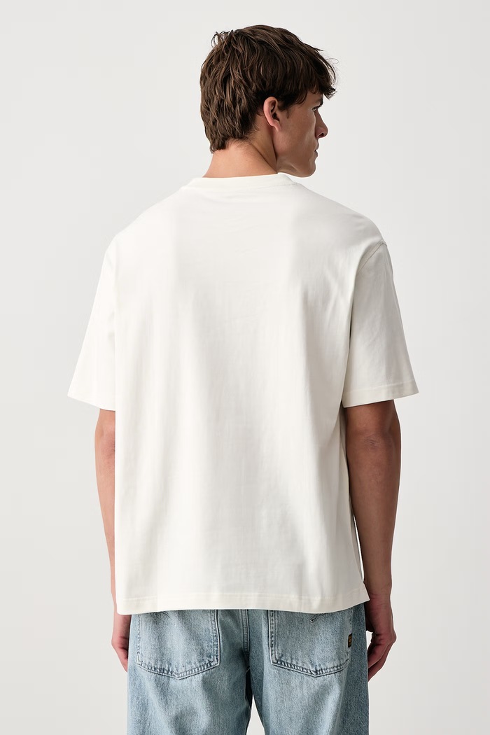 Odzież Calvin Klein Jeans T-shirt męski bawełniany LV04RH800G beżowy