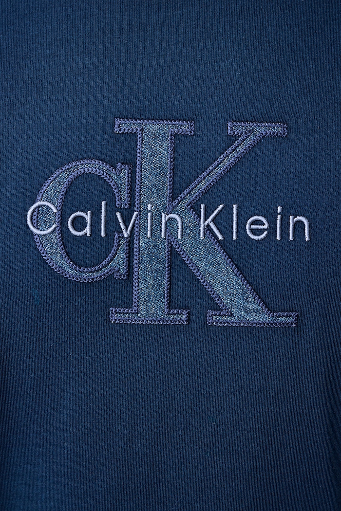 T-shirt męski bawełniany Calvin Klein Jeans granatowy LV04RH800G