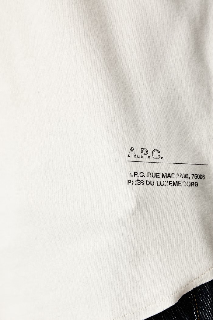 A.P.C. GOTS longsleeve bawełniany męski COHMW.H26545