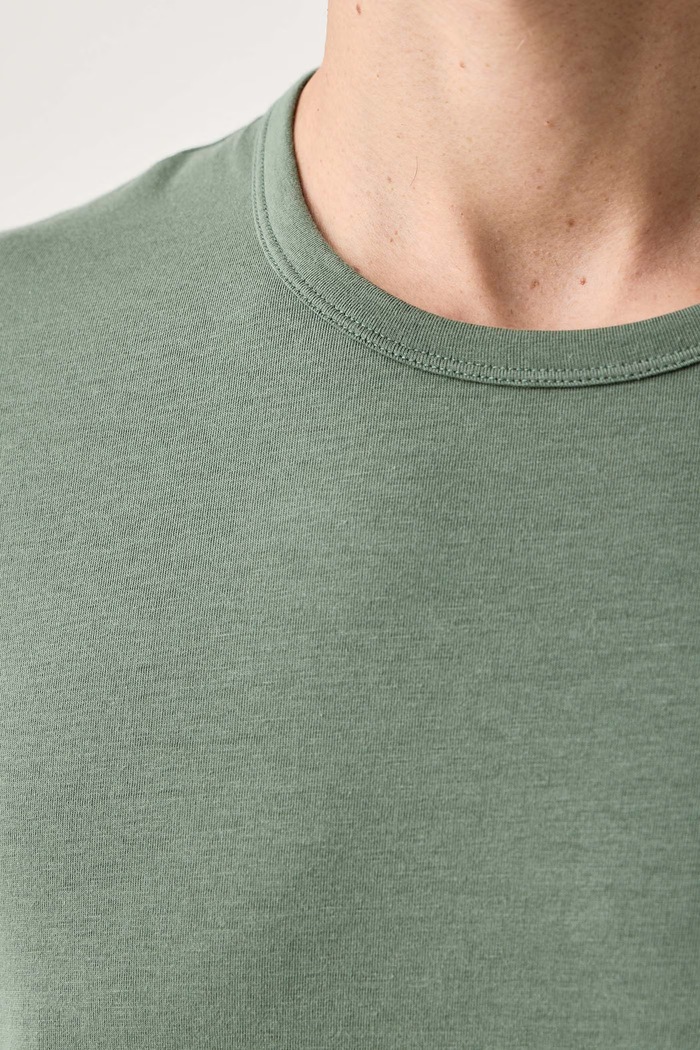 Emporio Armani Underwear T-shirt lounge męski bawełniany z elastanem 2-pack EM000391.AF25019