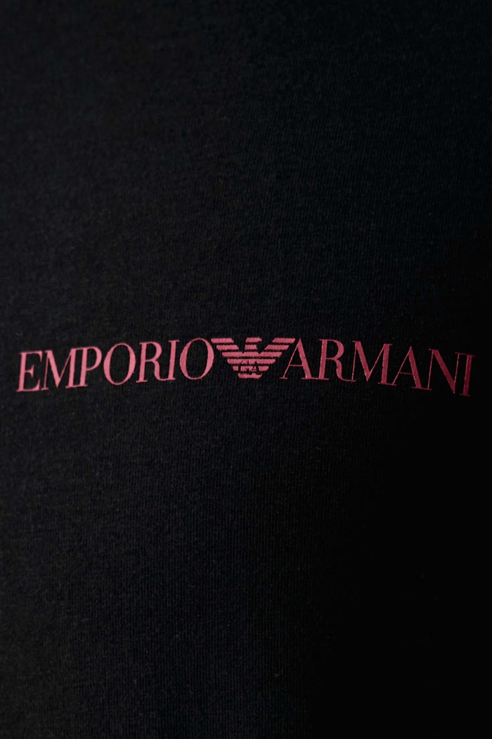 Emporio Armani Underwear T-shirt lounge męski bawełniany z elastanem 2-pack EM000391.AF25019