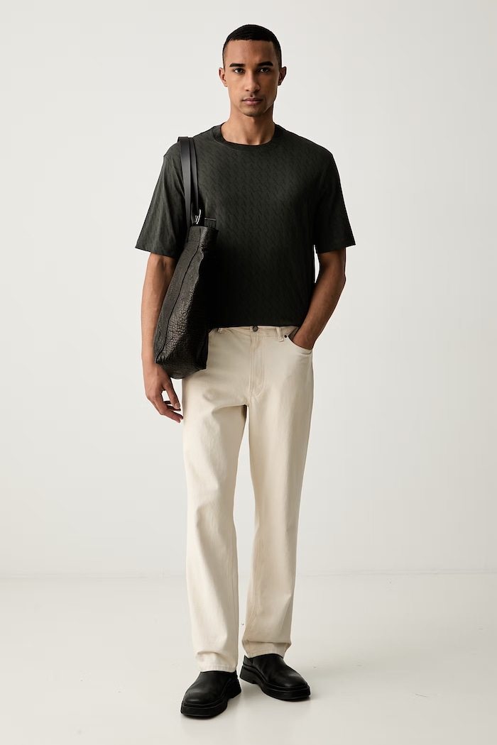 Armani Exchange T-shirt męski bawełniany XM001228.AF10356 zielony AW26