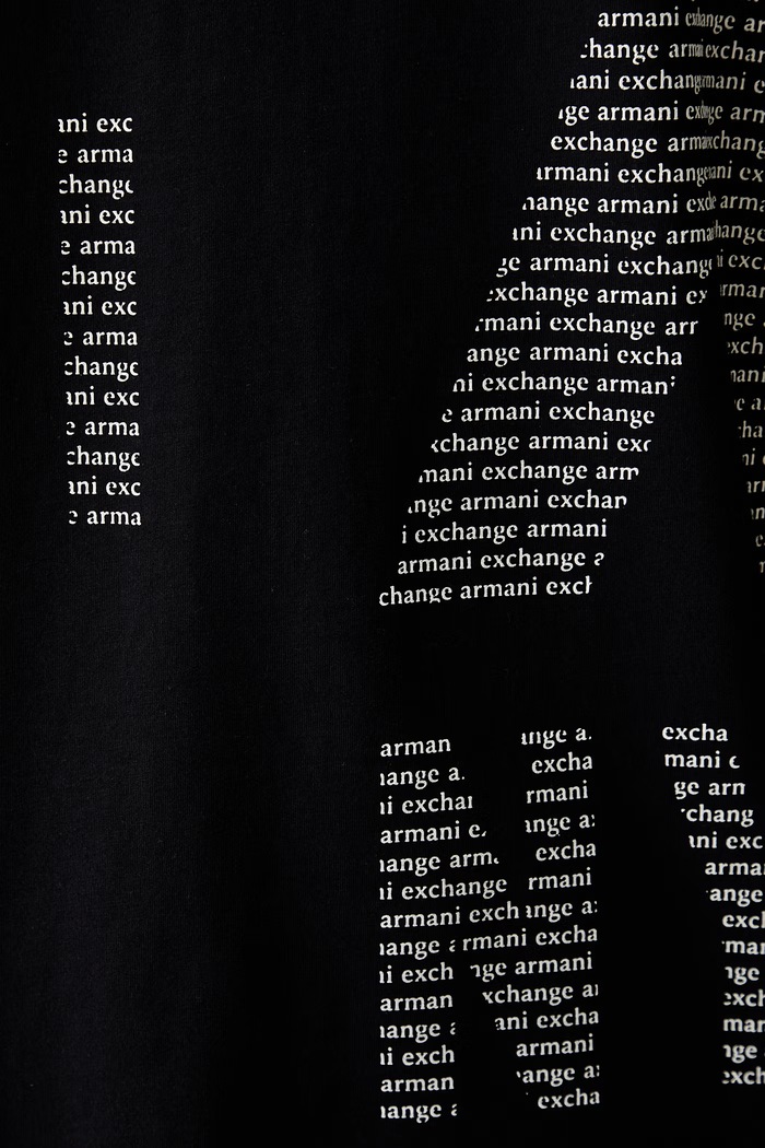 Armani Exchange kratka majica moška bombažna mornarsko modra XM003113.AF21323