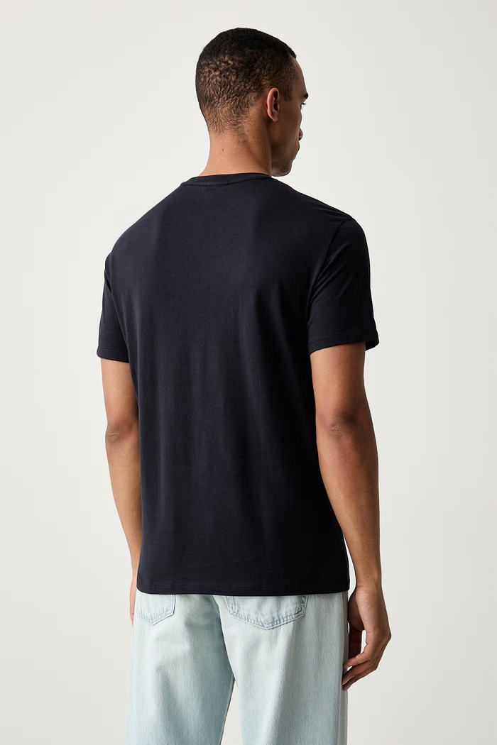Îmbrăcăminte Armani Exchange tricou pentru bărbați din bumbac XM003100.AF10356 bleumarin