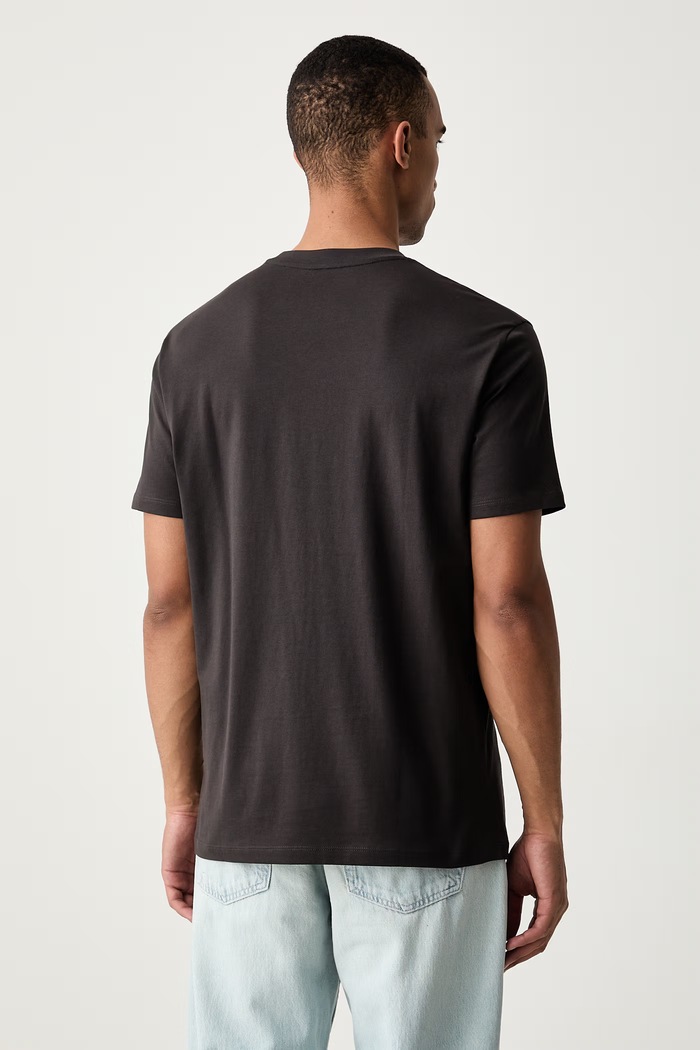 Odzież Armani Exchange T-shirt męski bawełniany XM003078.AF10361 brązowy