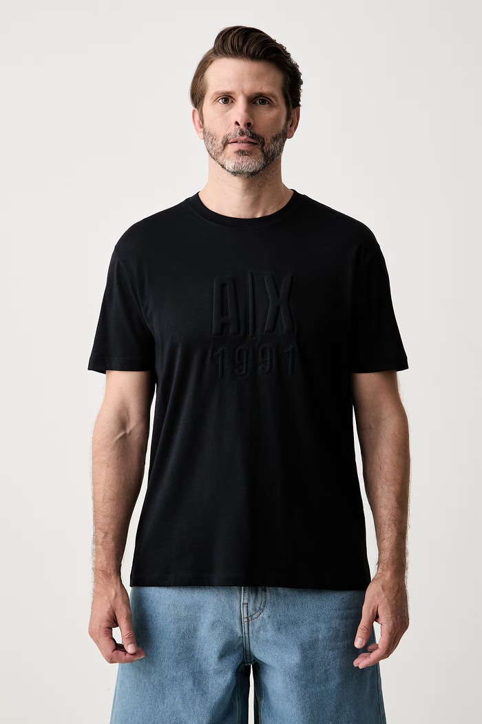 Armani Exchange tričko pánske bavlnené tmavomodrá XM003042.AF10358