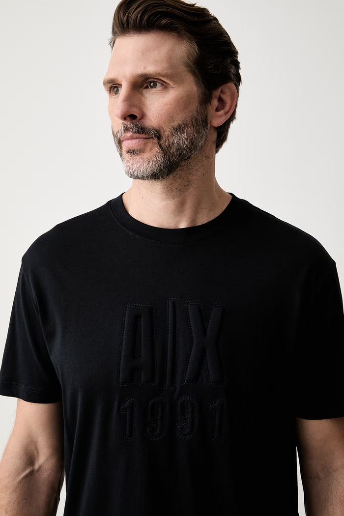 Armani Exchange tričko pánske bavlnené tmavomodrá XM003042.AF10358