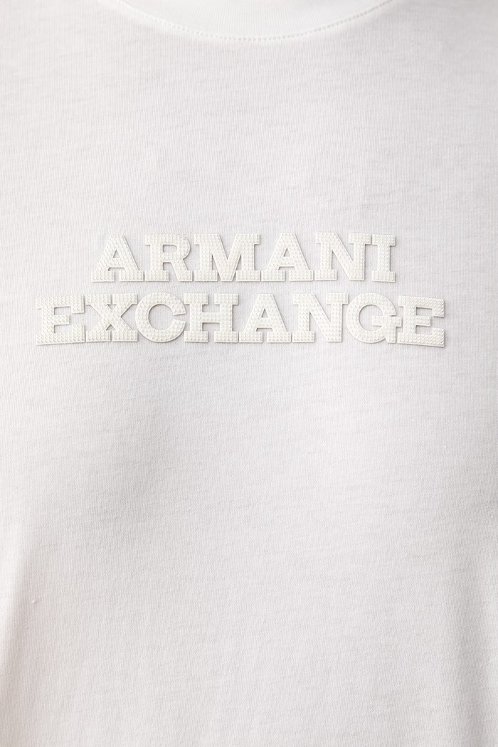 Armani Exchange majica za muškarce od pamuka XM003031.AF10356 bijela