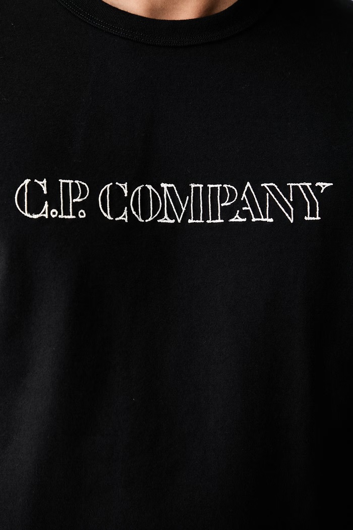 C.P. Company T-shirt bawełniany męski 21CMTS169A110580W