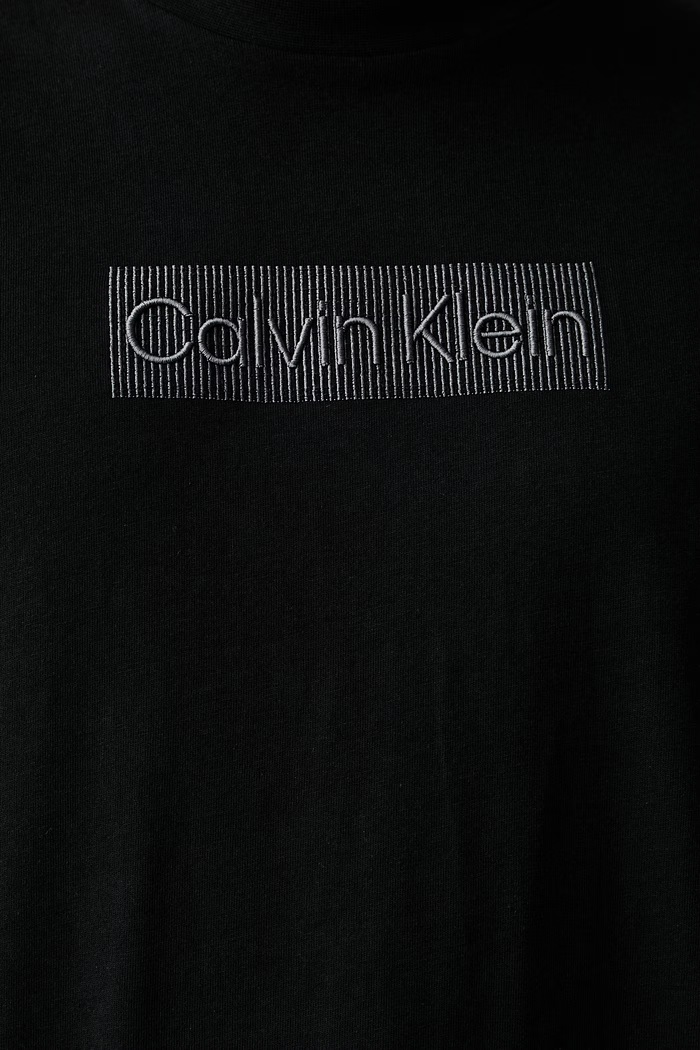 Calvin Klein T-shirt męski bawełniany LV04LH803G czarny