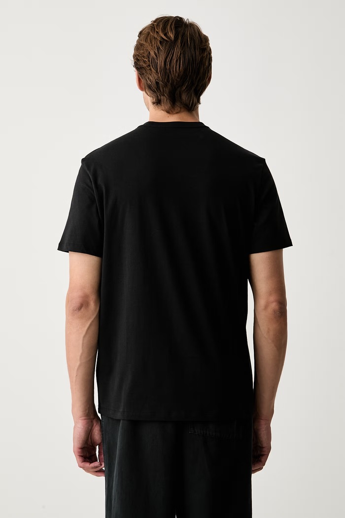 Oblečení Calvin Klein tričko pánské bavlněné LV04LH800G černá
