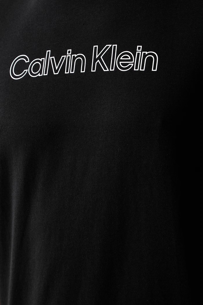 Calvin Klein T-shirt męski bawełniany LV04LH800G czarny