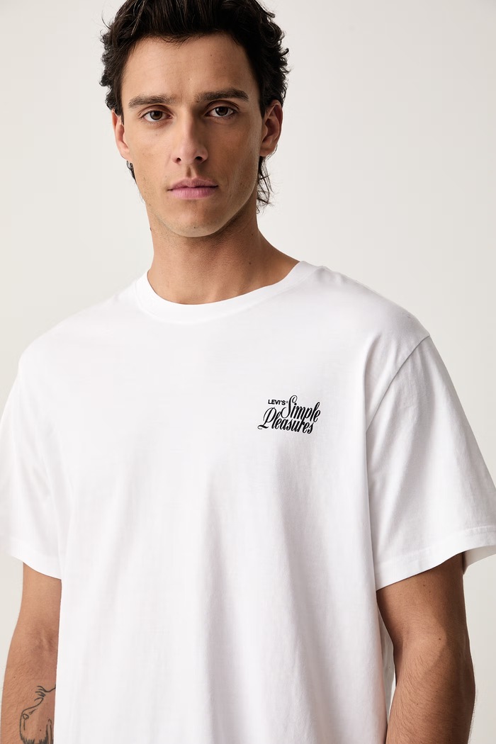 Levi's majica od pamuka RELAXED FIT TEE bijela 16143.2617