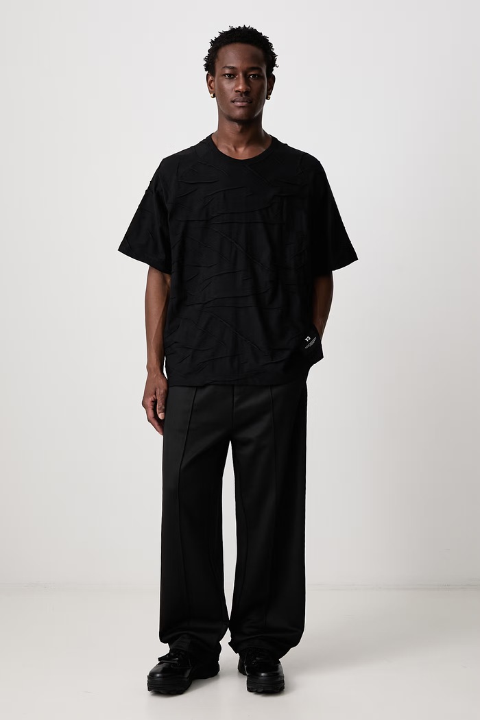 Y-3 M PLT SS TEE tričko bavlnené pánske KS1271 čierna AW26
