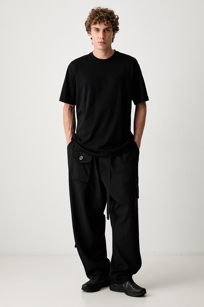 Y-3 REG SS TEE T-shirt bawełniany męski KQ9783.M