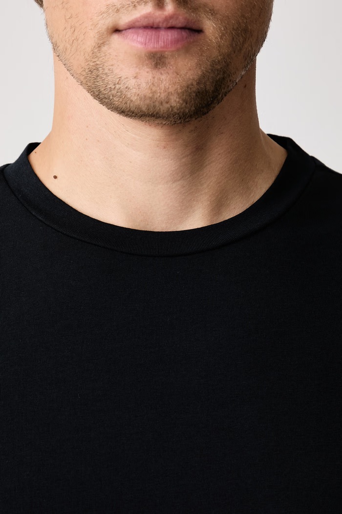United Colors of Benetton T-shirt basic męski bawełniany z elastanem 2-pack 3G682M002