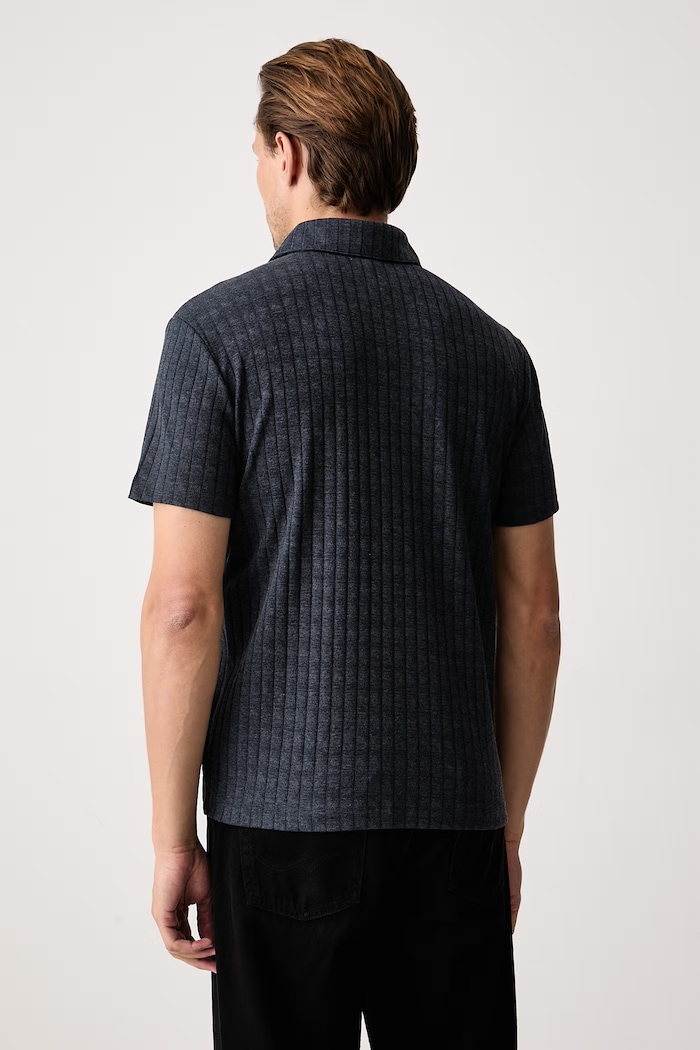 United Colors of Benetton Polo męskie 3ZAWU302U granatowy AW26