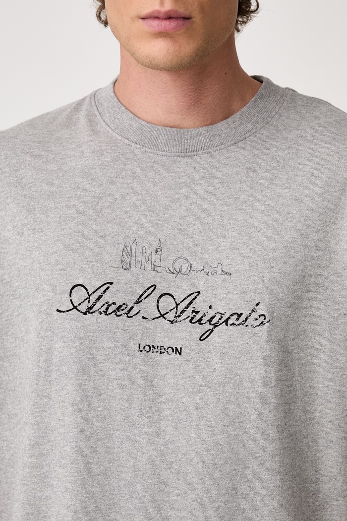 Axel Arigato LDN Sky T-shirt bawełniany męski A4412001