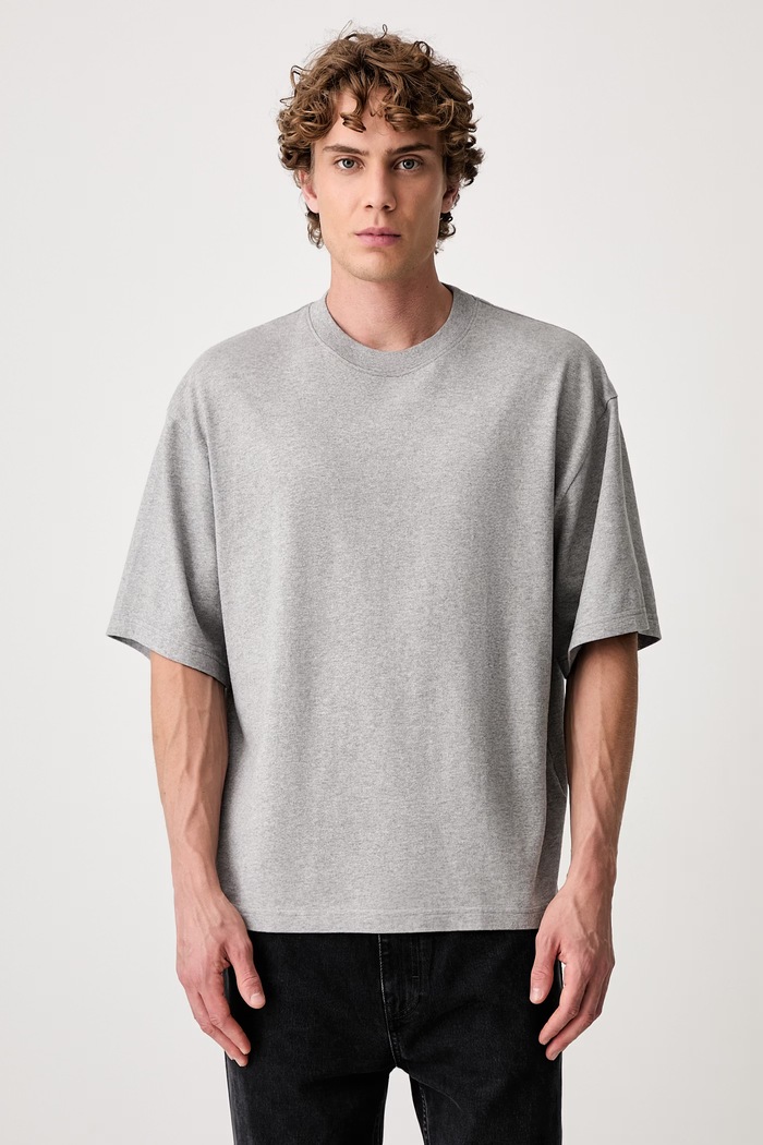 Axel Arigato Baseline T-shirt męski bawełniany szary A4200001