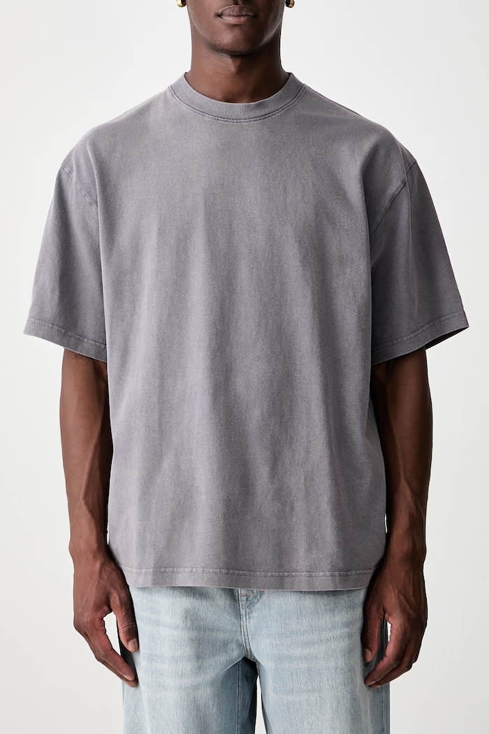 Axel Arigato Hayden Reverse T-shirt bawełniany męski A4198002 szary