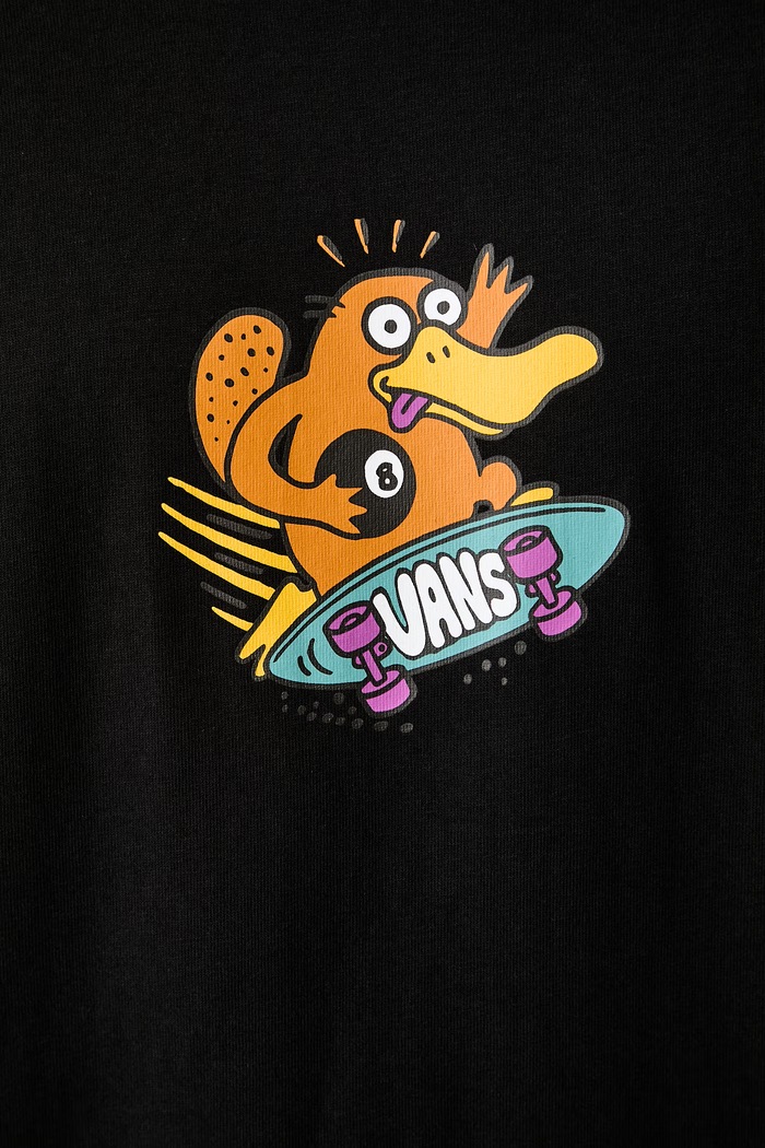 Vans T-shirt ανδρικό βαμβακερό VN0010FRBLK1 μαύρο