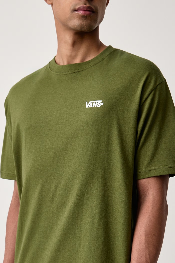 T-shirt ανδρικό βαμβακερό Vans VN000TBXGRK1 πράσινο