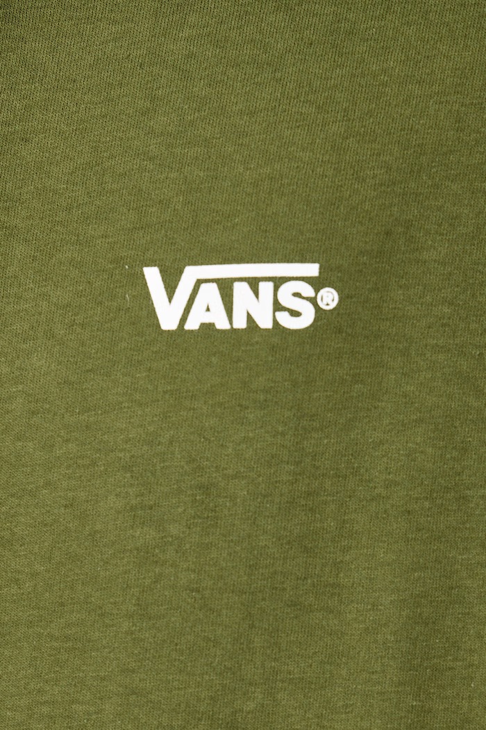T-shirt ανδρικό βαμβακερό Vans πράσινο VN000TBXGRK1