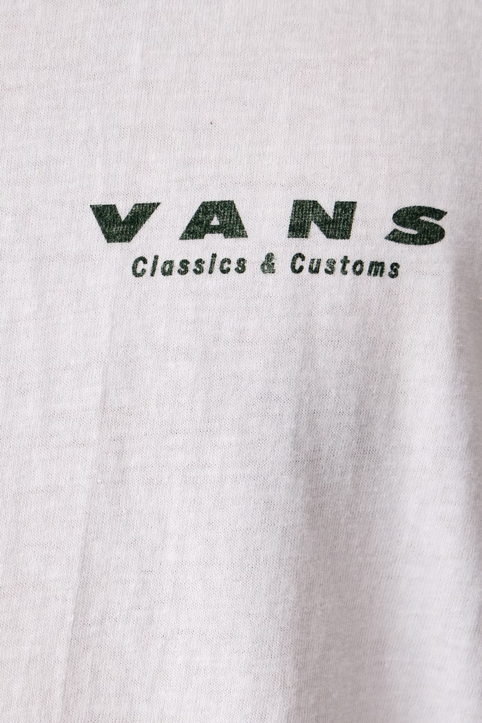 T-shirt męski bawełniany Vans beżowy VN000XT1WHT1