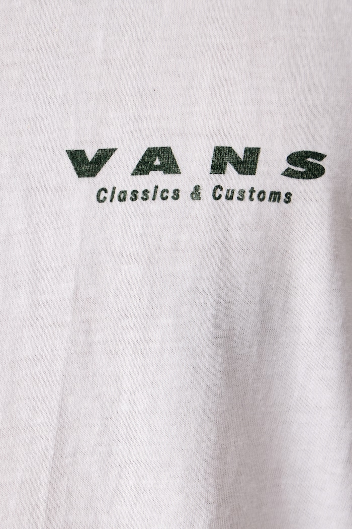T-shirt męski bawełniany Vans beżowy VN000XT1WHT1